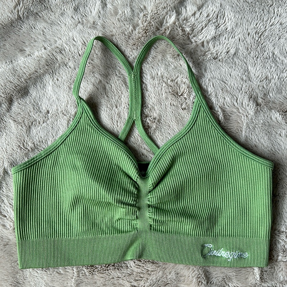 Green Civil Regime Women’s Sports Bra Large